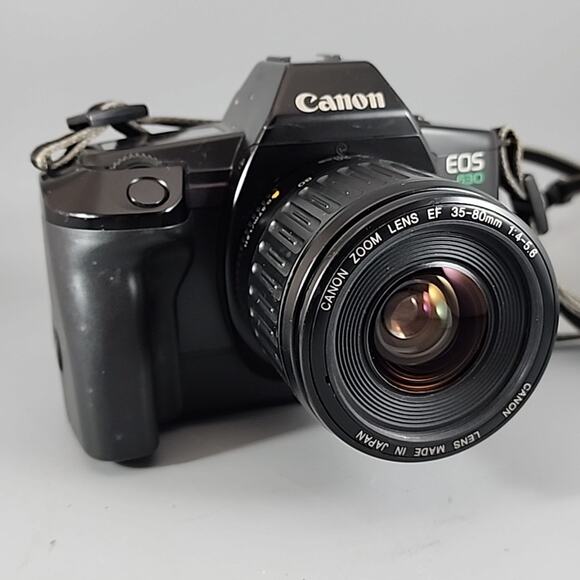 Canon EOS 630 35mm SLR Film Camera + EF 35-80mm Lens f4-5.6 - Picture 1 of 8